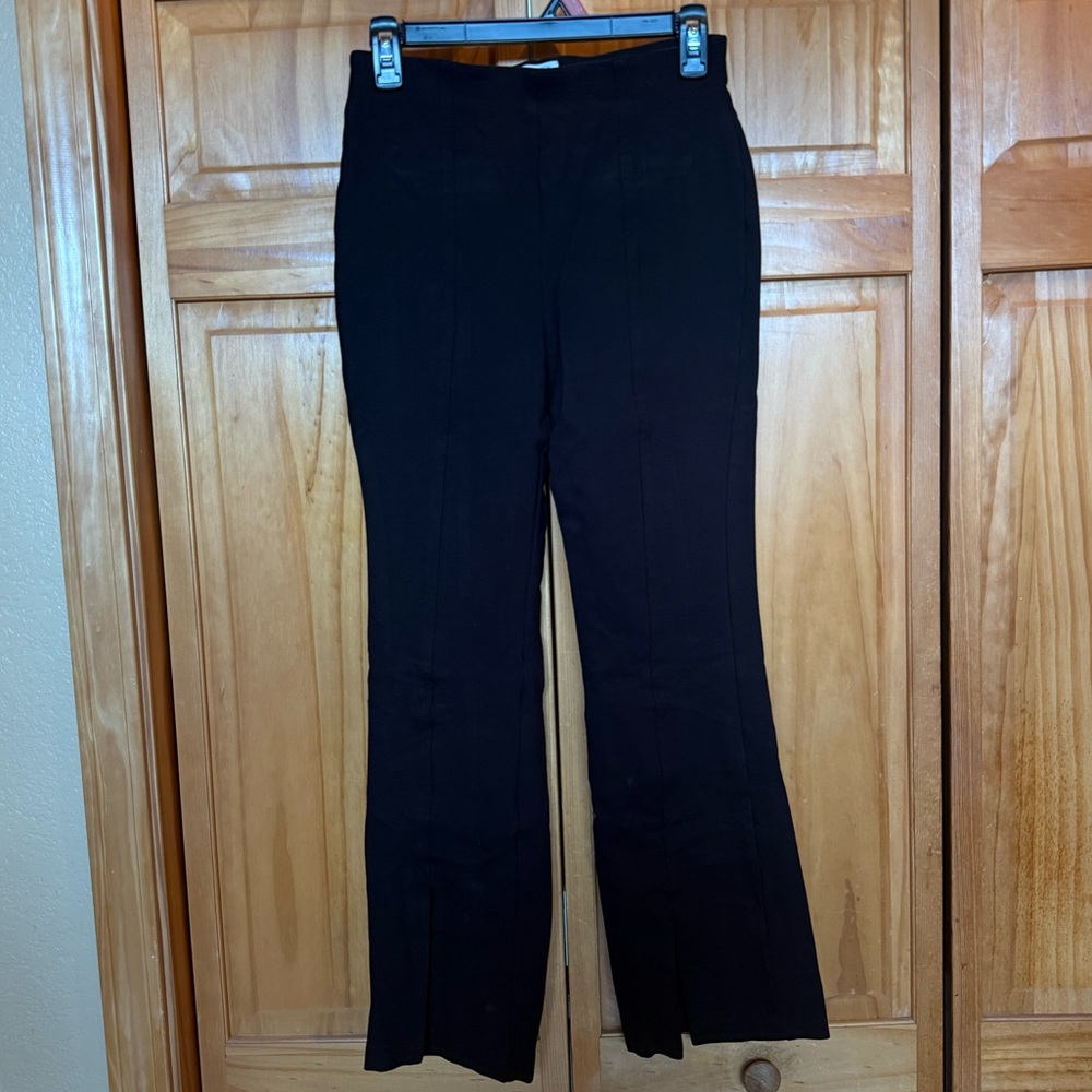 Time and Tru Black Date Night Bootcut with Slight Flare Stretch Pants Women’s S